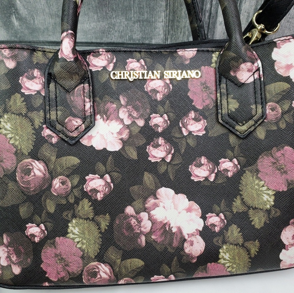 Pending..Christian Siriano Floral Crossbody purse. - Picture 3 of 6